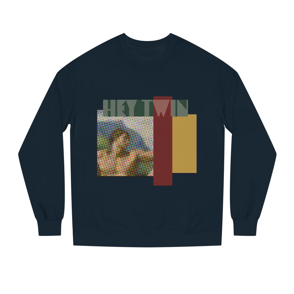 HEY TWIN / Retro Collage Crewneck — Vintage Classical Pop Art Graphic