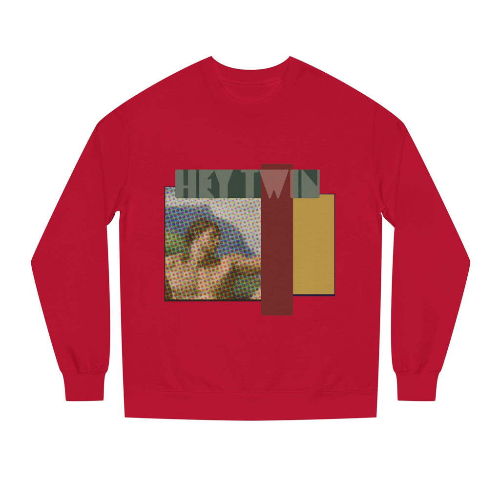 HEY TWIN / Retro Collage Crewneck — Vintage Classical Pop Art Graphic