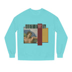 HEY TWIN / Retro Collage Crewneck — Vintage Classical Pop Art Graphic