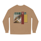 HEY TWIN / Retro Collage Crewneck — Vintage Classical Pop Art Graphic