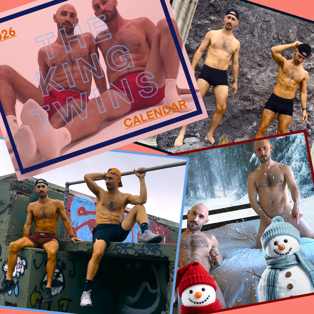 The King Twins Wall Calendar 2026