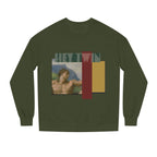 HEY TWIN / Retro Collage Crewneck — Vintage Classical Pop Art Graphic