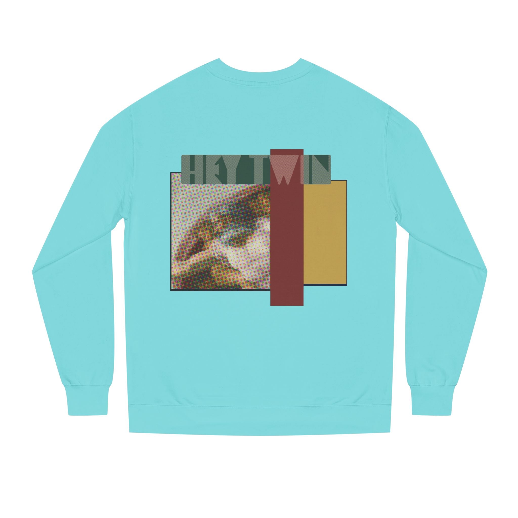 HEY TWIN / Retro Collage Crewneck — Vintage Classical Pop Art Graphic
