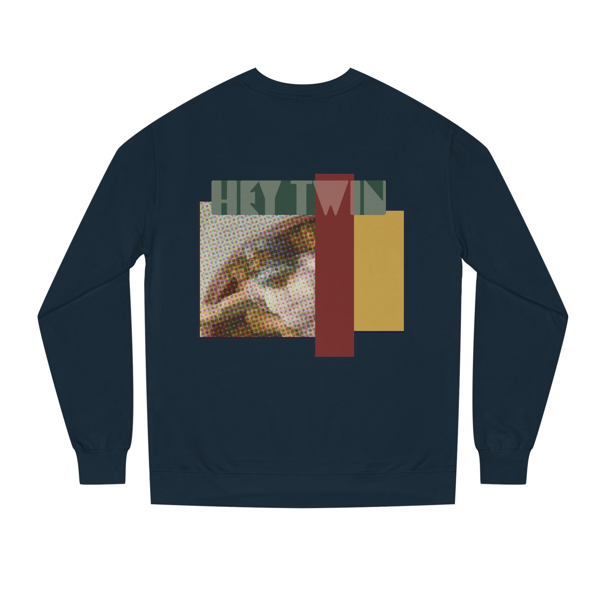 HEY TWIN / Retro Collage Crewneck — Vintage Classical Pop Art Graphic