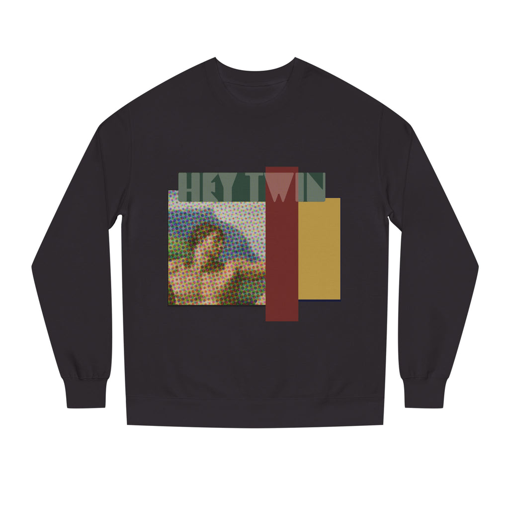 HEY TWIN / Retro Collage Crewneck — Vintage Classical Pop Art Graphic