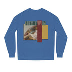HEY TWIN / Retro Collage Crewneck — Vintage Classical Pop Art Graphic